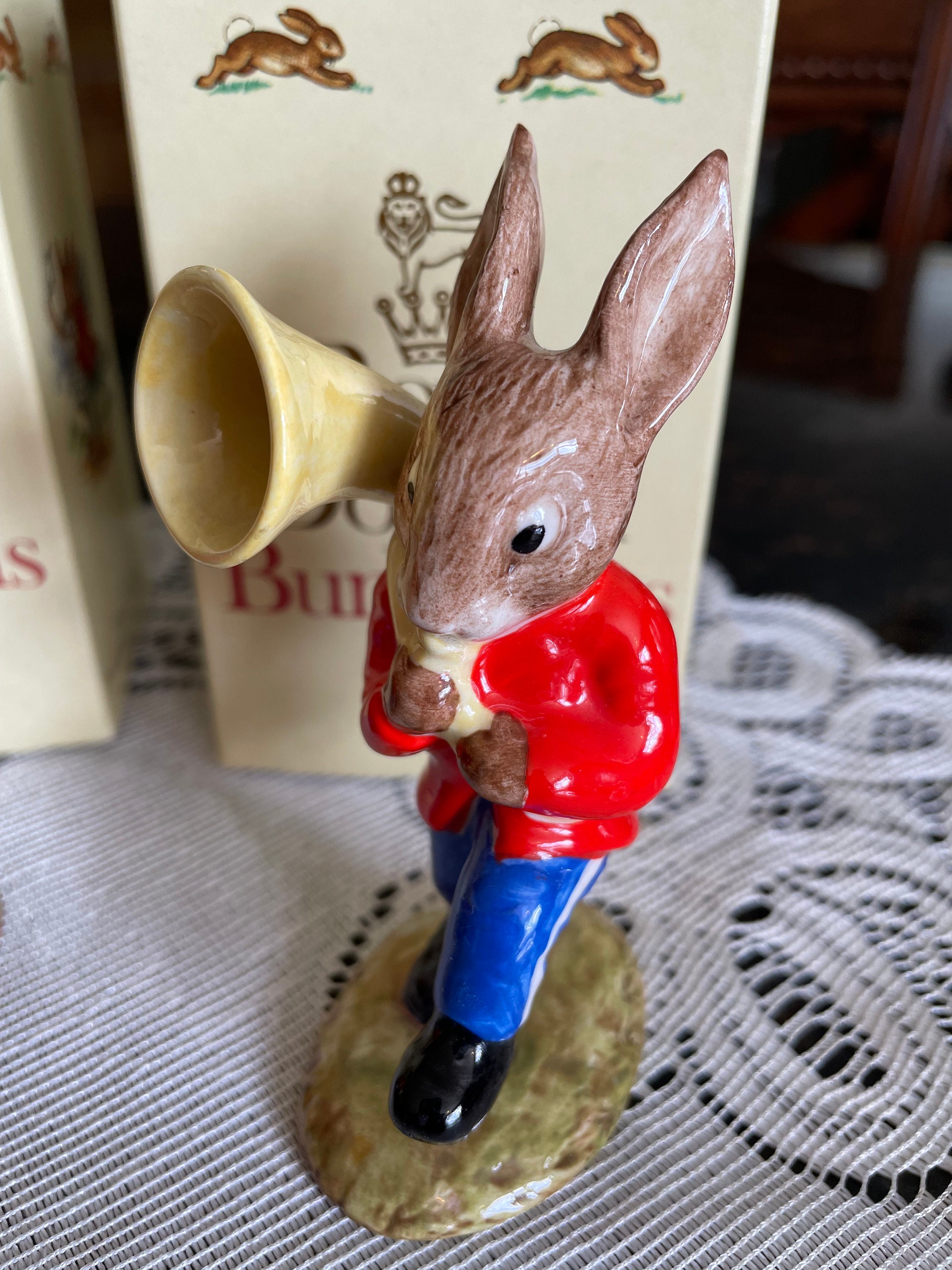 Three NIB Oompah Band Bunnykins Figurines - Royal Doulton DB23