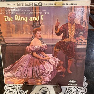 Rodgers And Hammerstein - The King And I - Album Vinyl Record Lp - Capitol Records - SW-740 - Released 1959