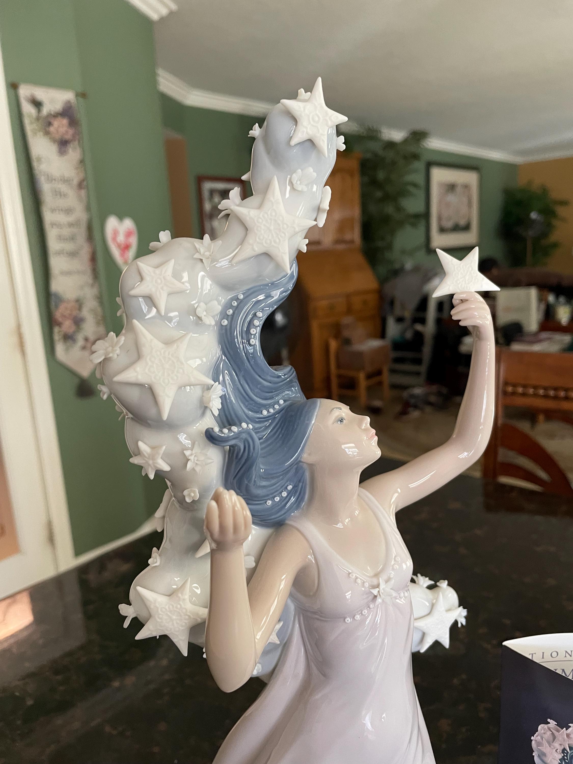 置物 Milky 1998 Lladro MILKY WAY #6569 Glossy Inspirations MILLENNIUM