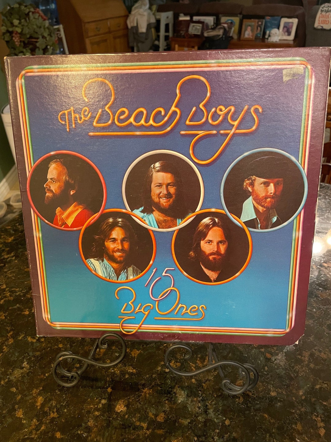 Vintage the Beach Boys 15 Big Ones LP Vinyl Album Record 12