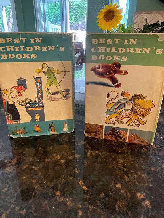 TWO (2) 1958 Best in Children's Books First Edition With Dust