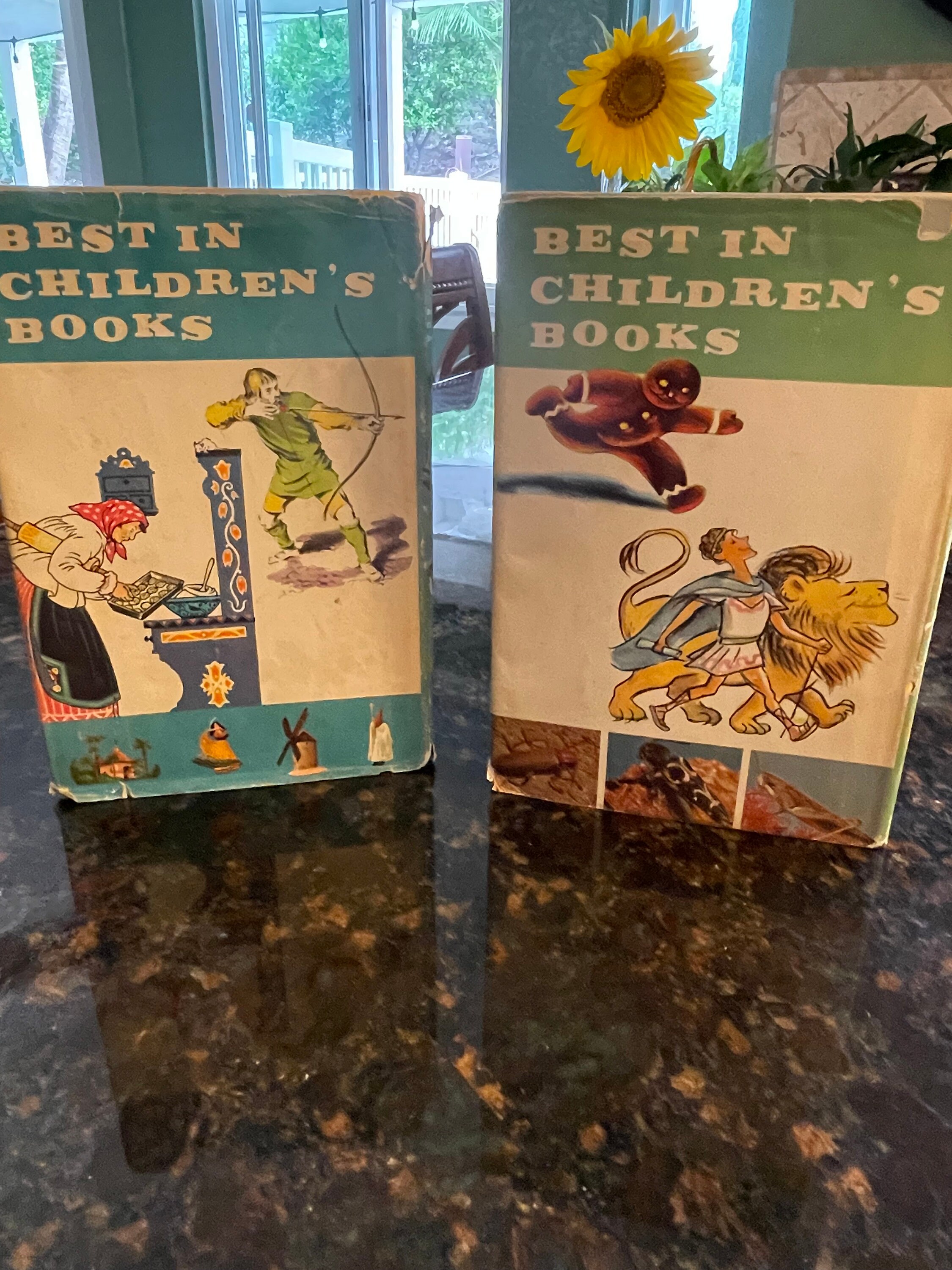 TWO (2) 1958 Best in Children's Books First Edition With Dust