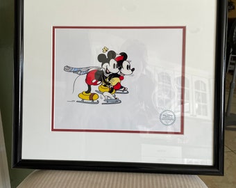 241203A Matted Framed Disney Serigraph