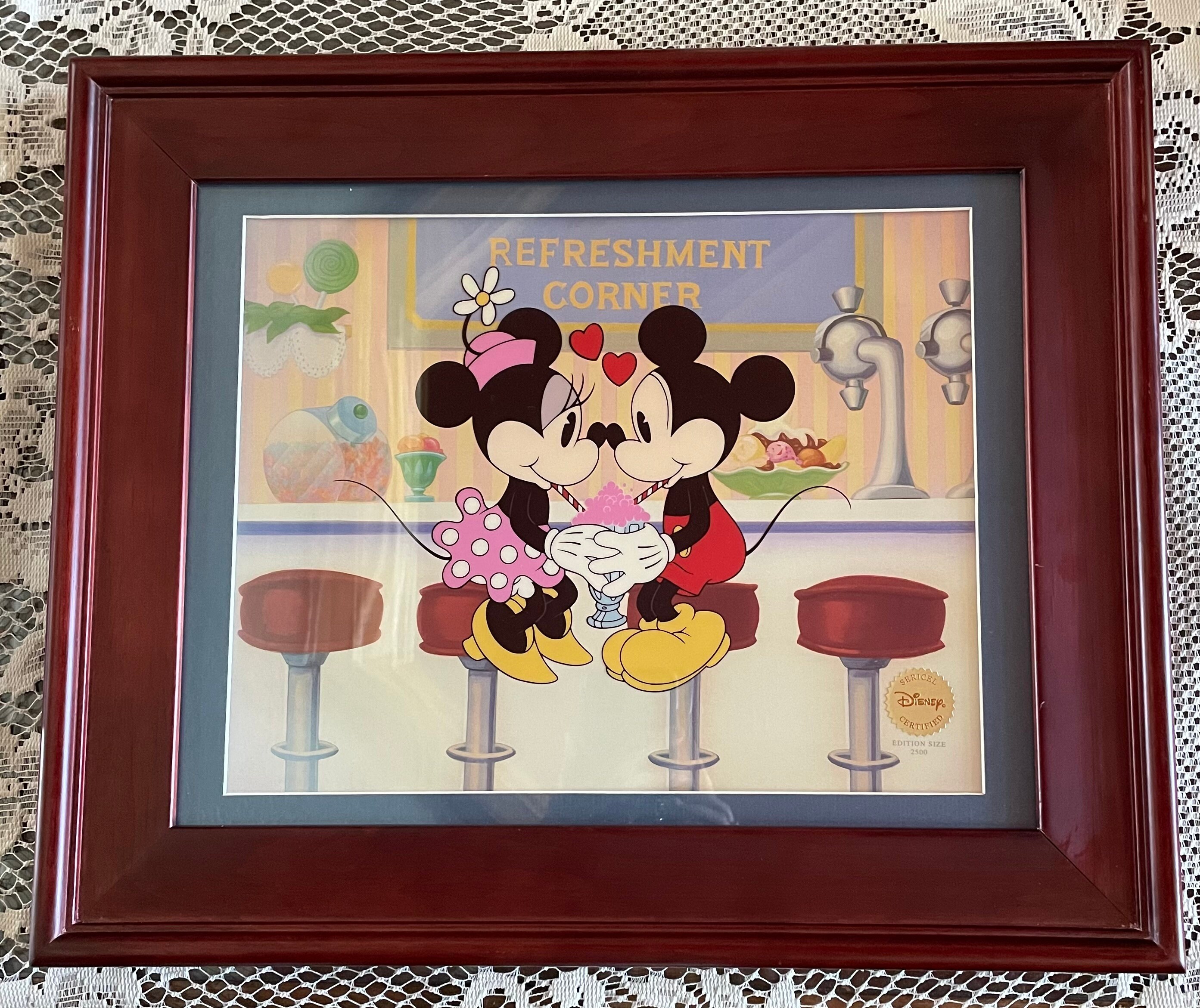 Walt Disney Mickey and Minnie “SODA SHOP SWEETHEARTS” Limited