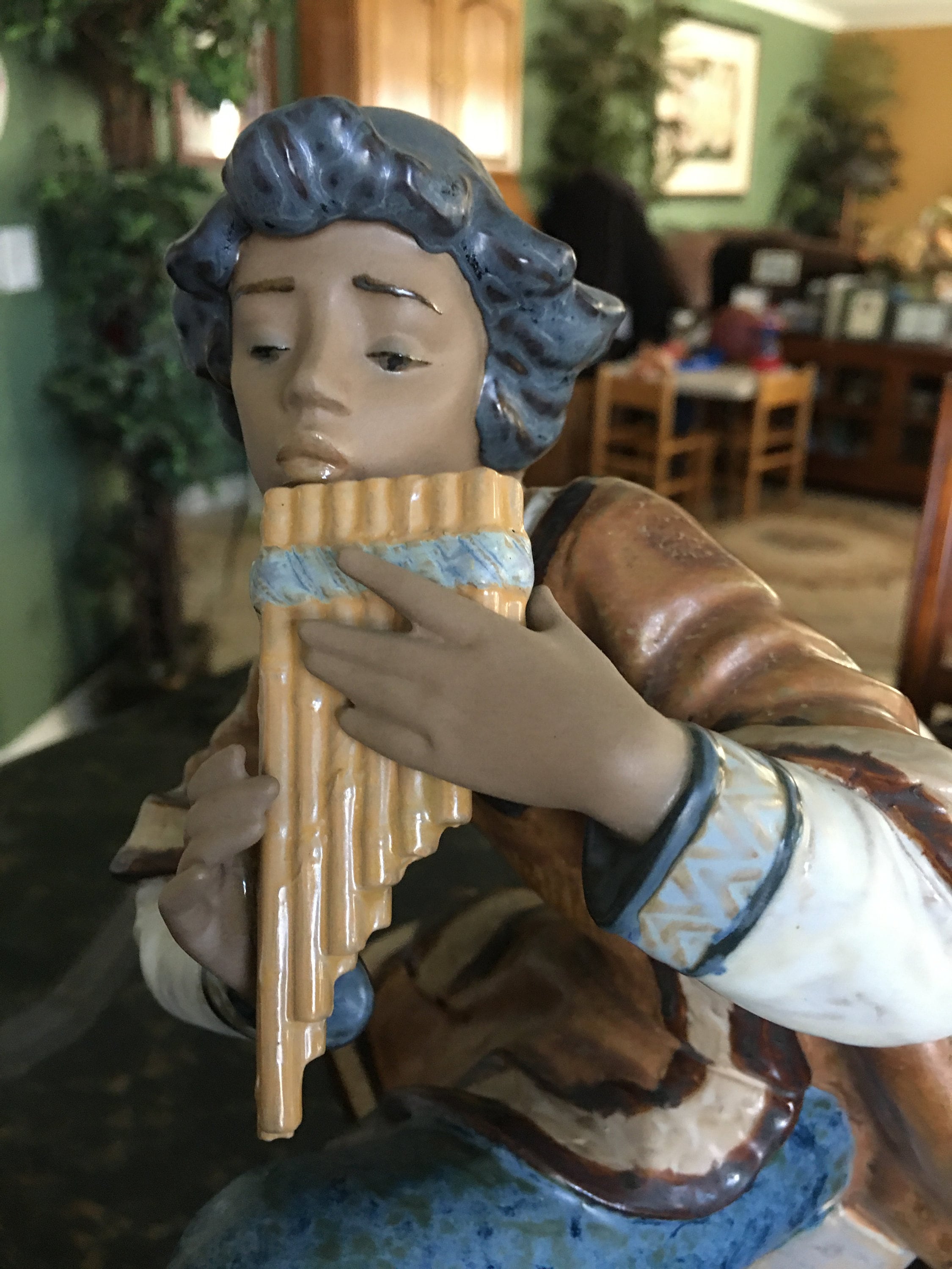 Huge 12 Inch Rare Lladro GRES Figurine 2174 andean Etsy