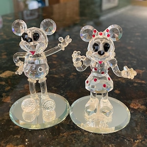 Swarovski Crystal Mouse Figurine - Etsy