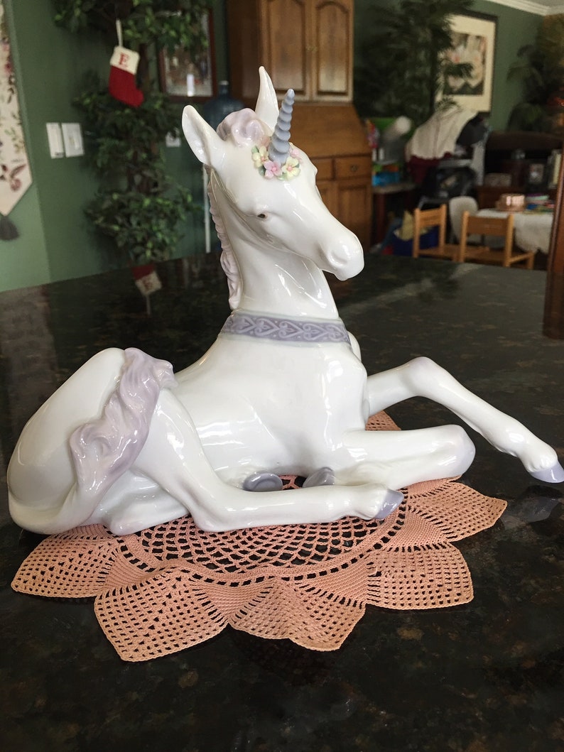 Lladro LITTLE UNICORN 5826 With Original Box Mint | Etsy