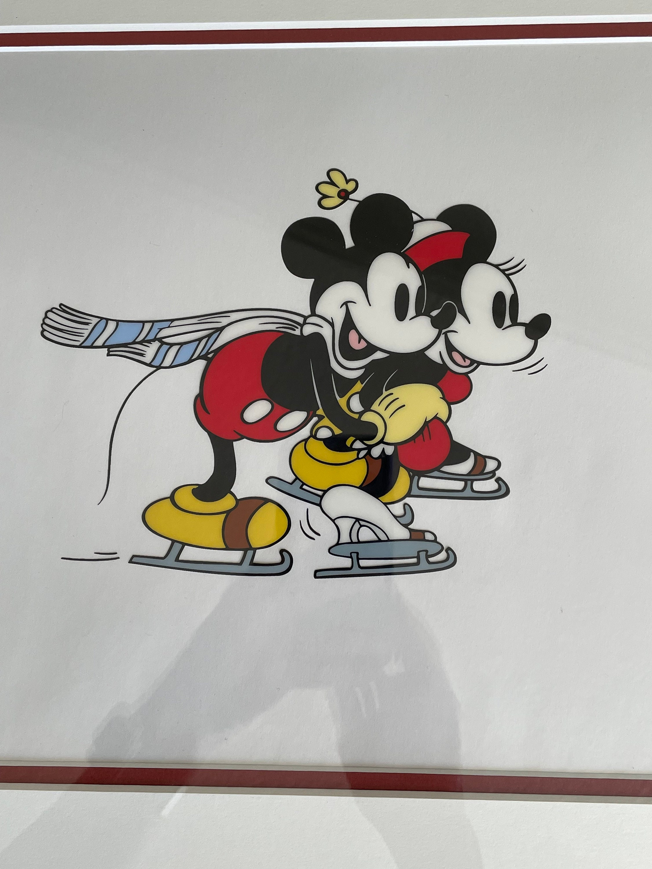 241203A Matted Framed Disney Serigraph