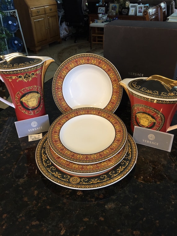 Rosenthal VERSACE medusa 9 Pieces Coffee Pot Tea Pot 1 Dinner