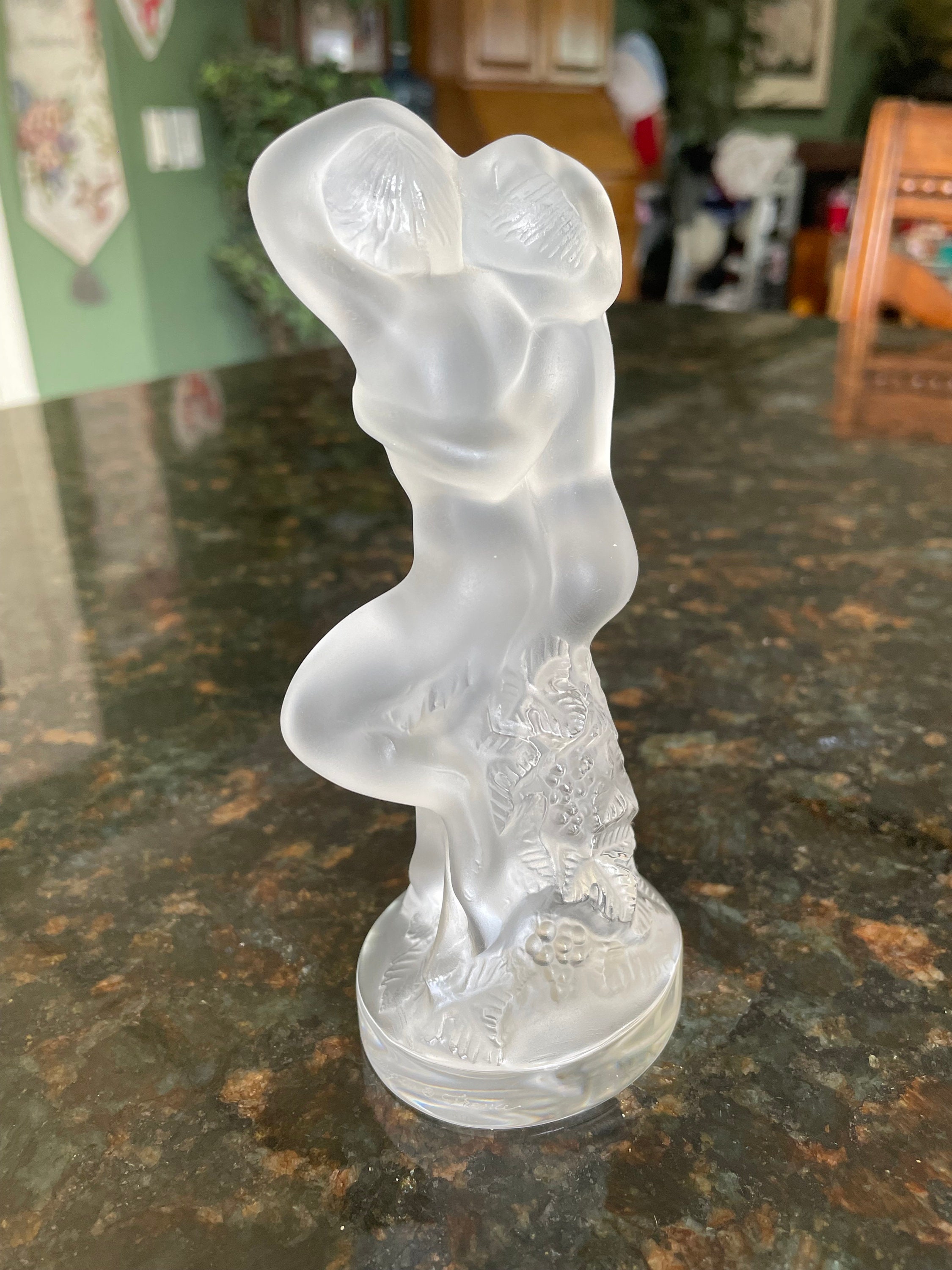 超特価セール開催！！ “le NUDE France LALIQUE Rene Faune” Perfect in Figurine 工芸品