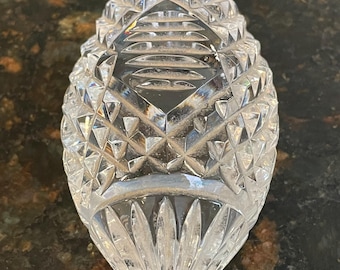 San Francisco 49ers Super Bowl XXIV Champions Waterford Crystal Football ~ 1990 ~ Largest blowout in History!