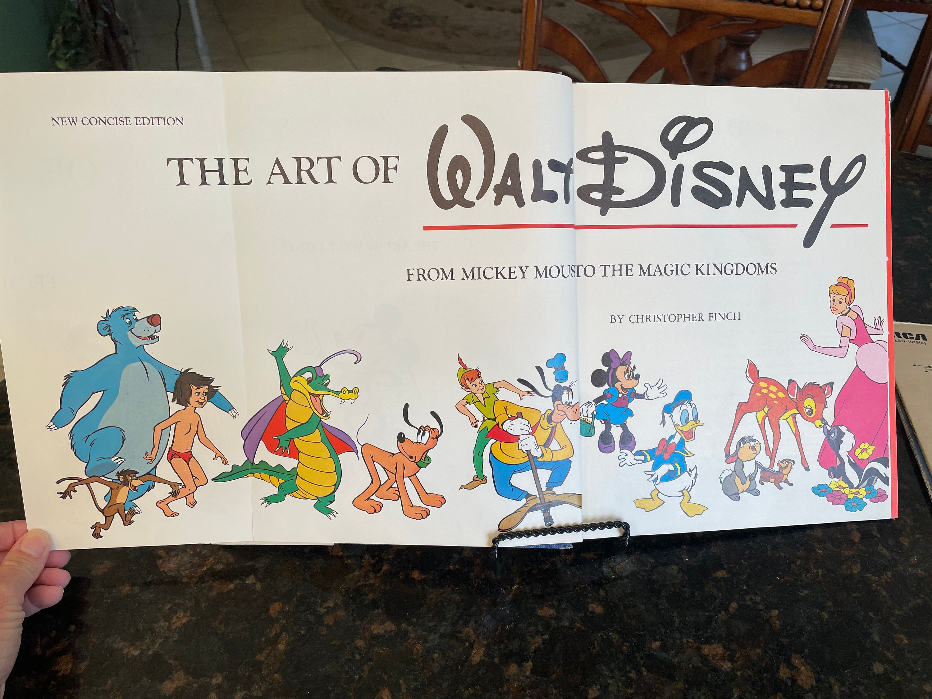 Vintage ~ 1975 The Art of Walt Disney, New Concise N A L