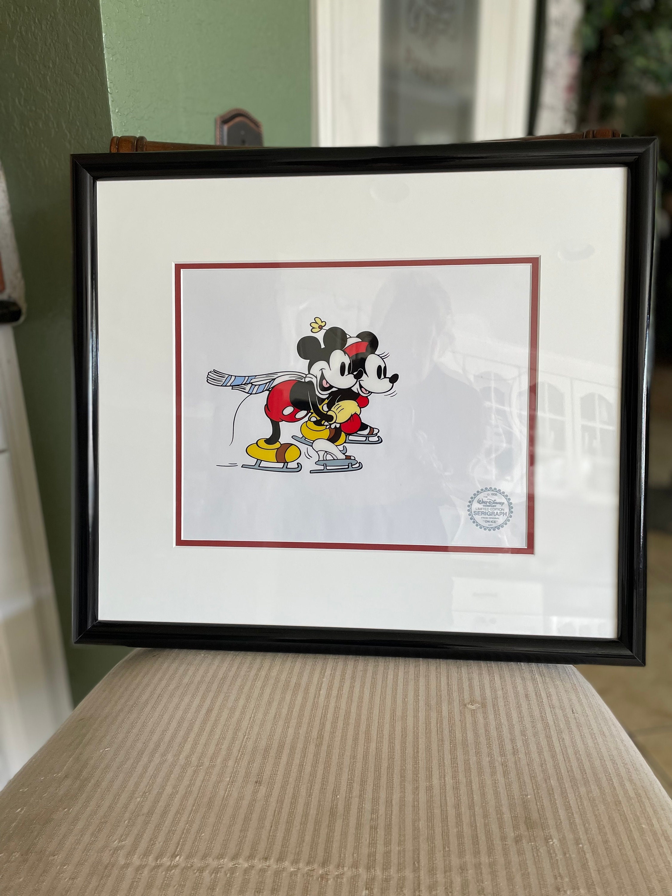 Walt Disney Mickey and Minnie “on Ice” Limited Edition Walt Disney Mickey and Minnie “on Ice” Limited Edition