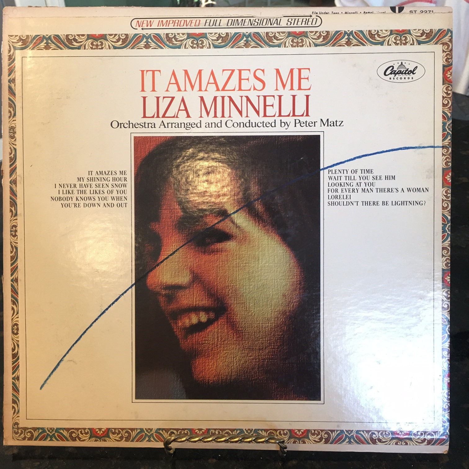 LIZA Minnelli- 4 original LP VINYL - Used, image size:1512x1512