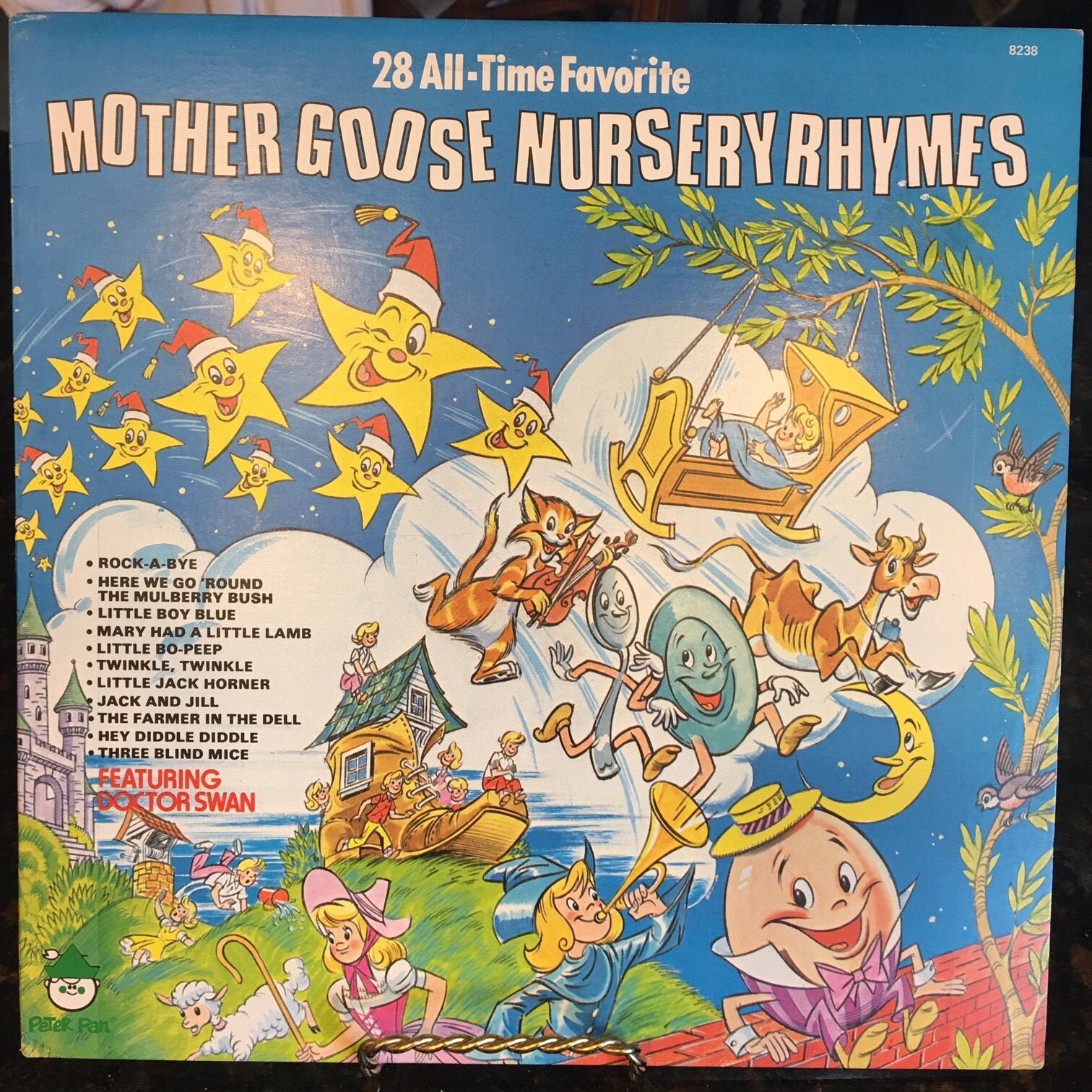 Mother Goose Nursery Rhymes ~ Peter Pan Records 8238 ~ Dr. Swan - Etsy