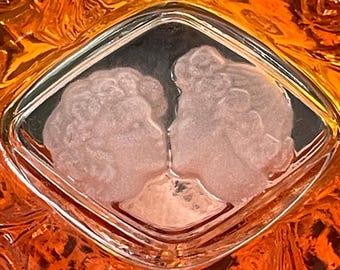 Vintage Lalique Le Baiser 3.3 Oz, Eau De Perfume ~ 100 Ml ~ Spay