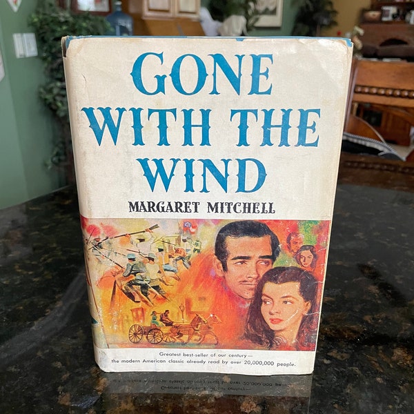 Gone with the Wind - 1st Edition Renewed Copyright ~ 1964 With Dust Jacket ~ Margaret Mitchell ~ Hardcover!!