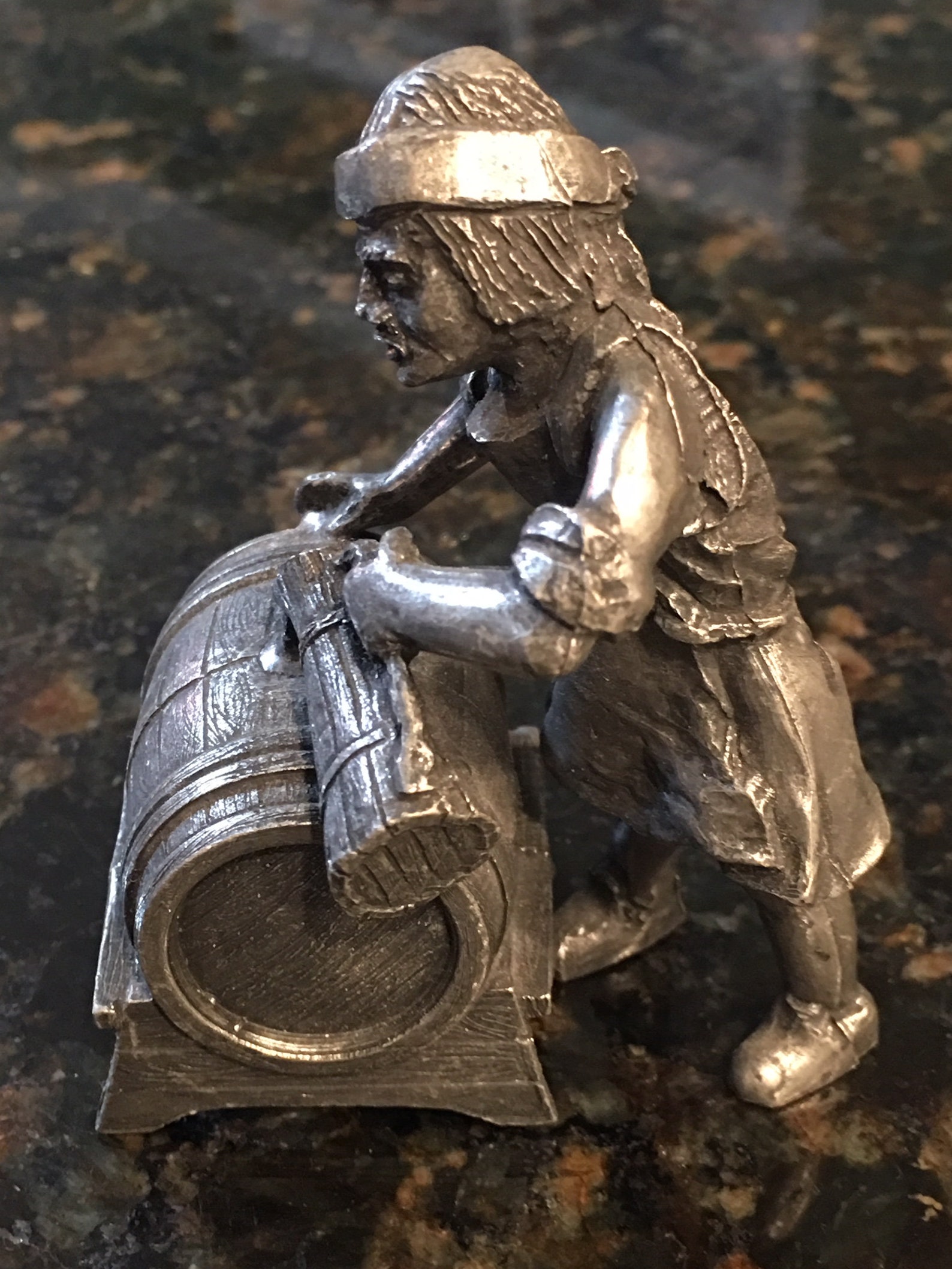 KMD Royal Holland Pewter Daalderop Figure Figurine Etsy