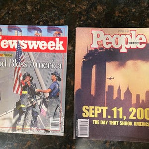 9/11 Original Issue(s) for Time and Newsweek - Etsy