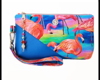 Pink Tropical Flamingo Summer Vintage Pouch Girl Kiss-lock Change Purse Wallets Buckle Leather Coin Purses Key Woman Printed Pink Tropical Flamingo Summer Vintage Pouch Girl Kiss-lock Change Purse Wallets Buckle Leather Coin Purses Key Woman Printed