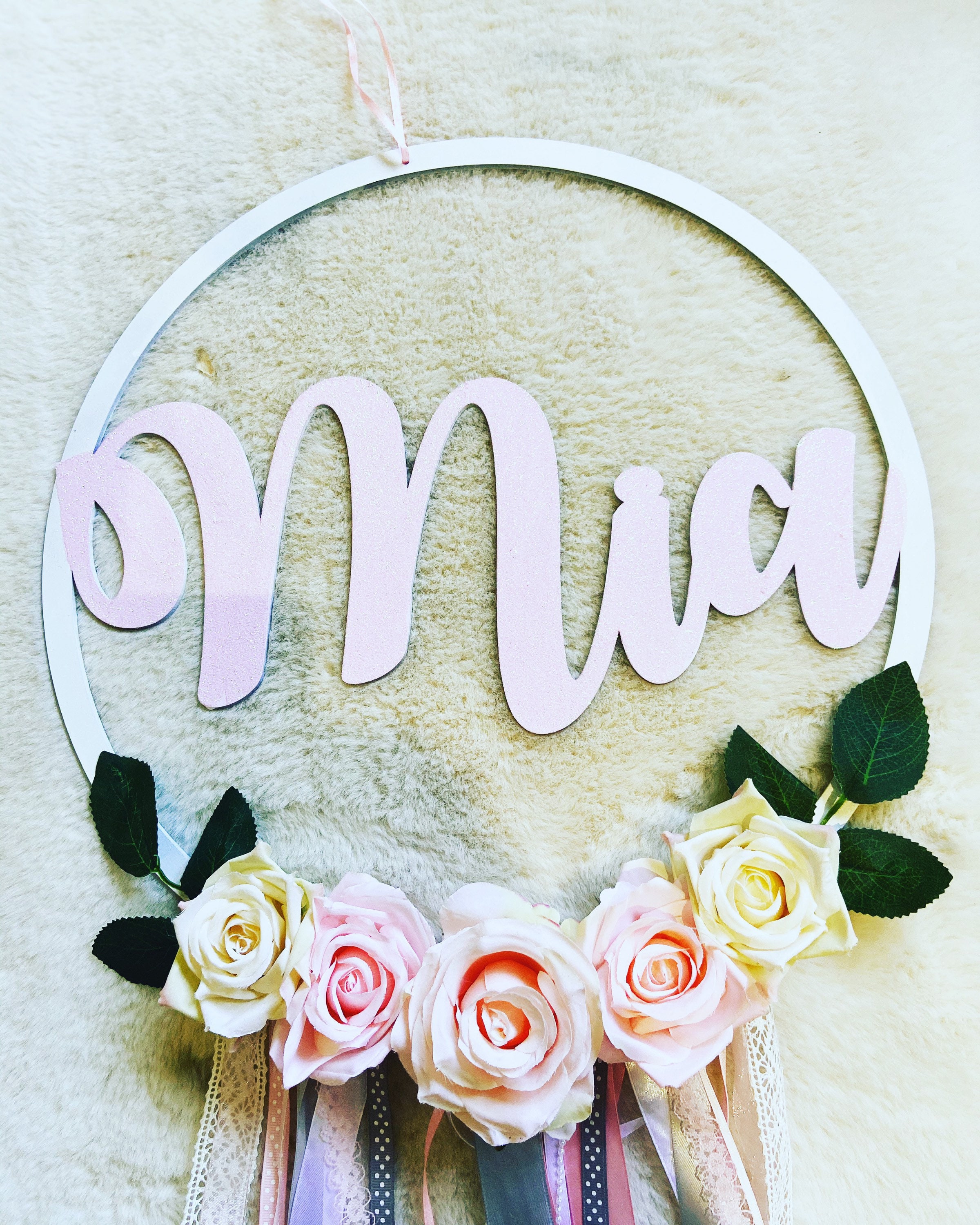 Hoops with name inside Clearance