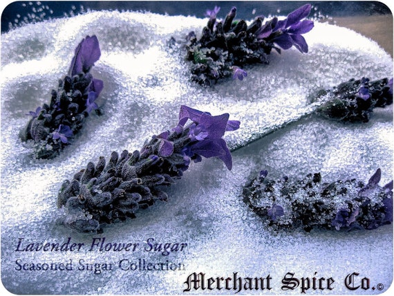 Lavender Flower Sugar from the Seasoned Sugars Collection by Merchant Spice Co.