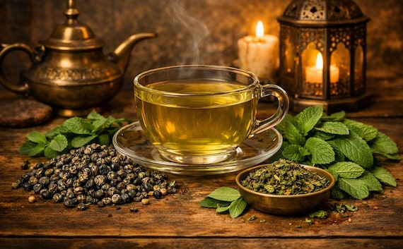 Moroccan Mint Green Tea from the SpecialTea Collection by Merchant Spice Co.