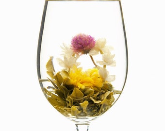 Dragon 4 Flowers Artisanal Tea from the Flowering Tea Collection by Merchant Spice Co.