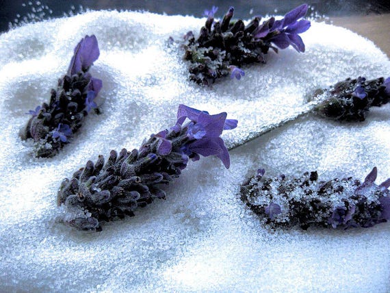Lavender Flower Sugar from the Seasoned Sugars Collection by Merchant Spice Co.