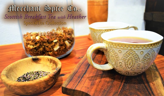 Scottish Breakfast Tea with Heather Flowers from the SpecialTea Collection by Merchant Spice Co.