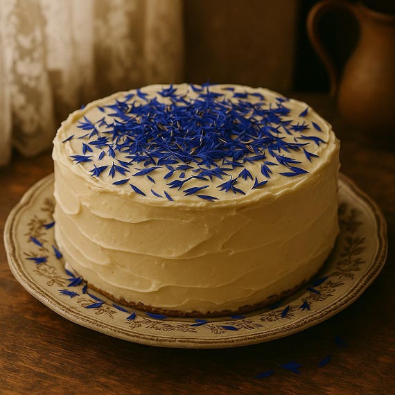 Blue Velvet Flower Sprinkles from the Exquisite Edible Flowers Collection by Merchant Spice Co.