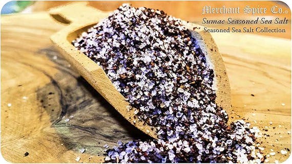 Sumac Sea Salt from the Seasoned Sea Salt Collection by Merchant Spice Co.