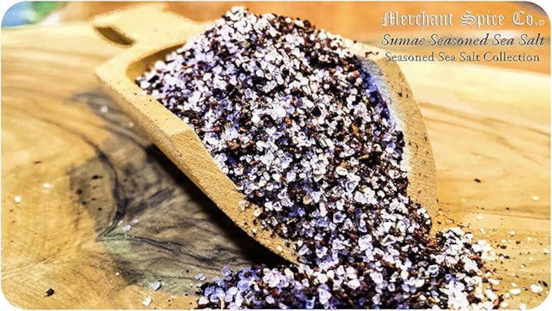 Sumac Salt Sumac Sea Salt From the Seasoned Sea Salt Collection by Merchant Spice ...