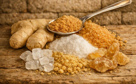 Ginger Sugar from the Seasoned Sugars Collection by Merchant Spice Co.