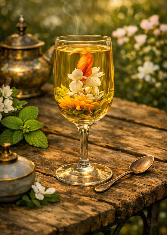 Butterfly Dancing Flowering Tea from the SpecialTeas Collection by Merchant Spice Co.