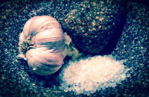 Garlic Chive Sea Salt from the Seasoned Sea Salt Collection by Merchant Spice Co.