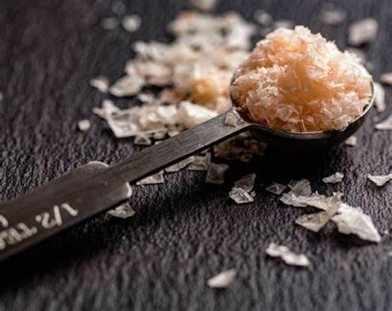 Pink Himalayan Salt Pyramid Flakes from the Salts of the Earth Collection by Merchant Spice Co.