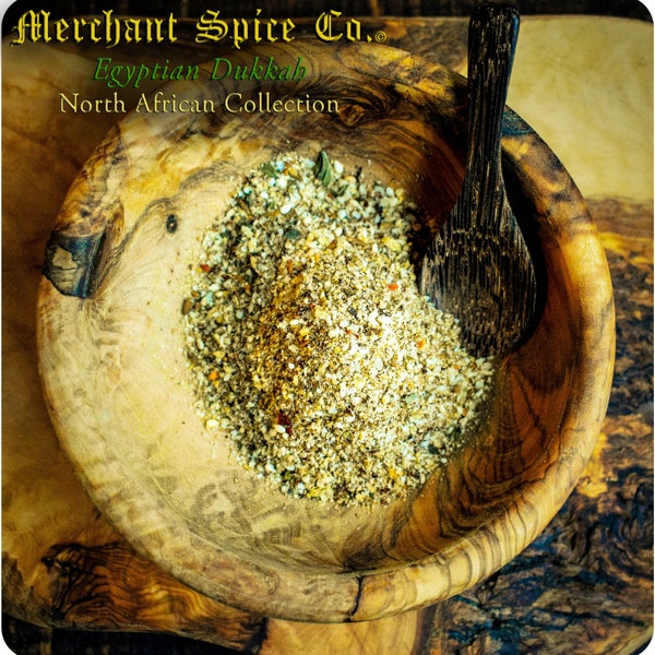 Egyptian Dukkah from the North African Collection by Merchant Spice Co.