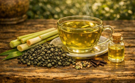 Exotic Lemongrass Green Tea from the SpecialTea Collection by Merchant Spice Co.