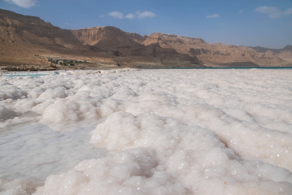 One Pound of Organic, Sun-Dried Dead Sea Salt (from Israel) from the Salts of the Earth Collection by Merchant Spice Co.