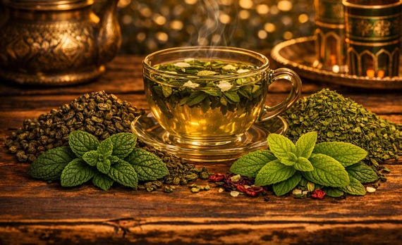 Moroccan Mint Tea from the SpecialTea Collection by Merchant Spice Co.