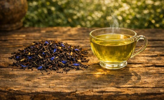 Blue Bergamot Green Tea from the SpecialTea Collection by Merchant Spice Co.