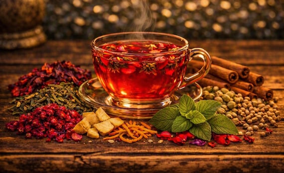 Ruby Red Spiced Tea (aka, Dragon Fire Spiced Tea) from the SpecialTea Collection by Merchant Spice Co.