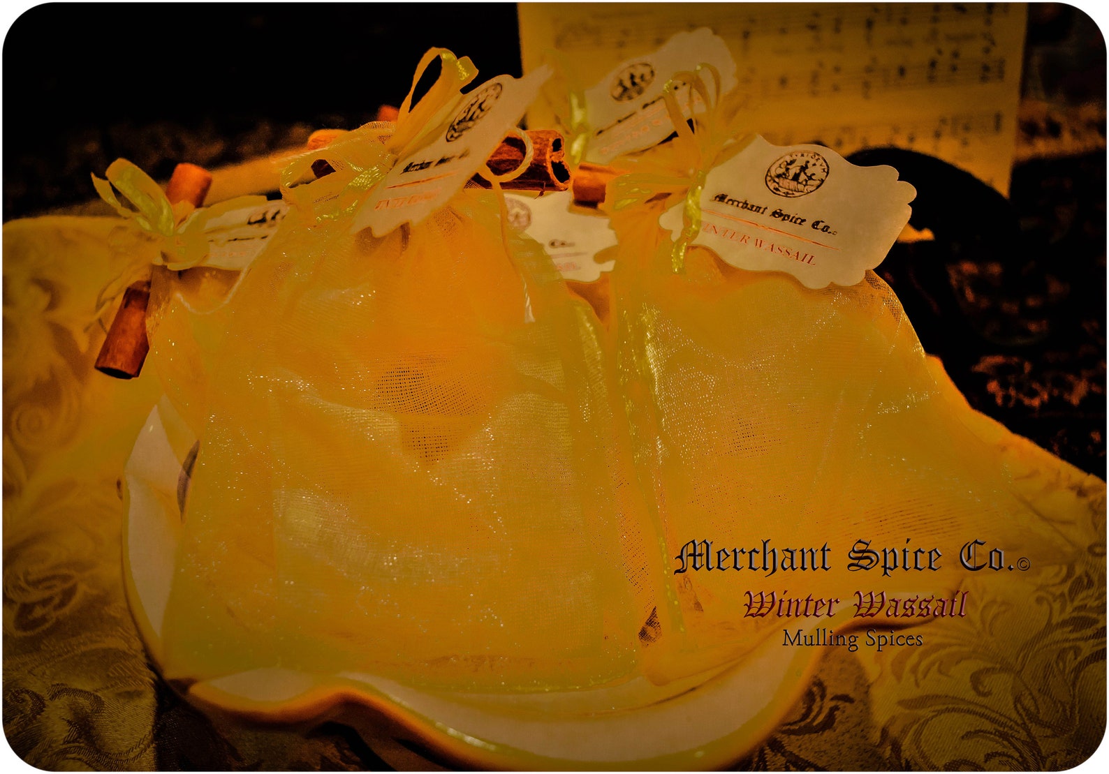 Mulling Spice Sachets From the Mulling Spice Collection by Etsy