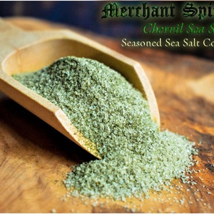 Chervil Sea Salt from the Seasoned Sea Salts Collection by Merchant Spice Co.