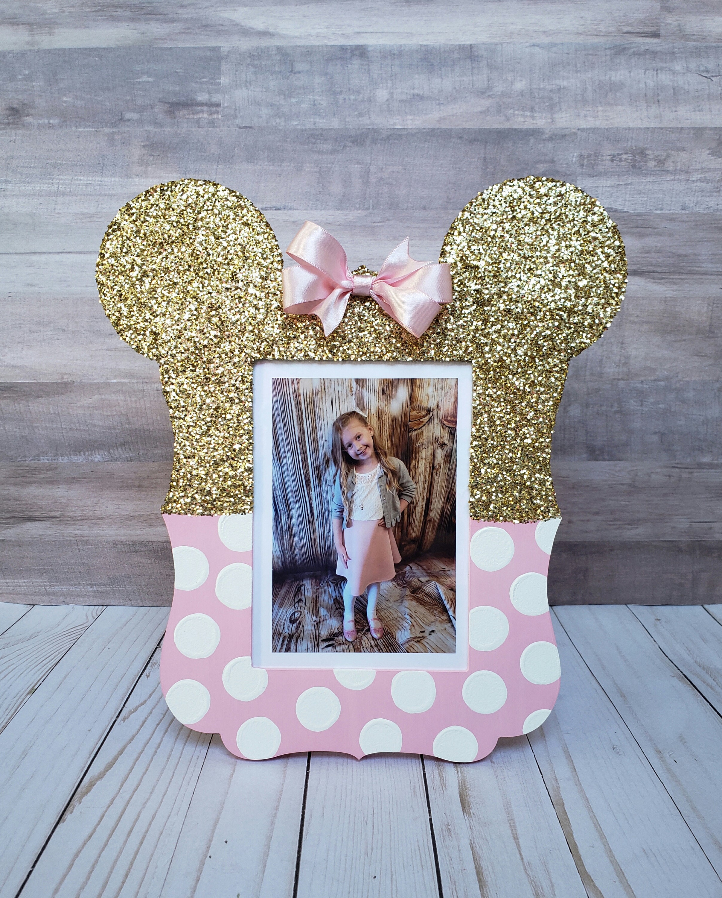 Minnie Mouse Inspired 5x7 Picture Frame Minnie Inspired - Etsy