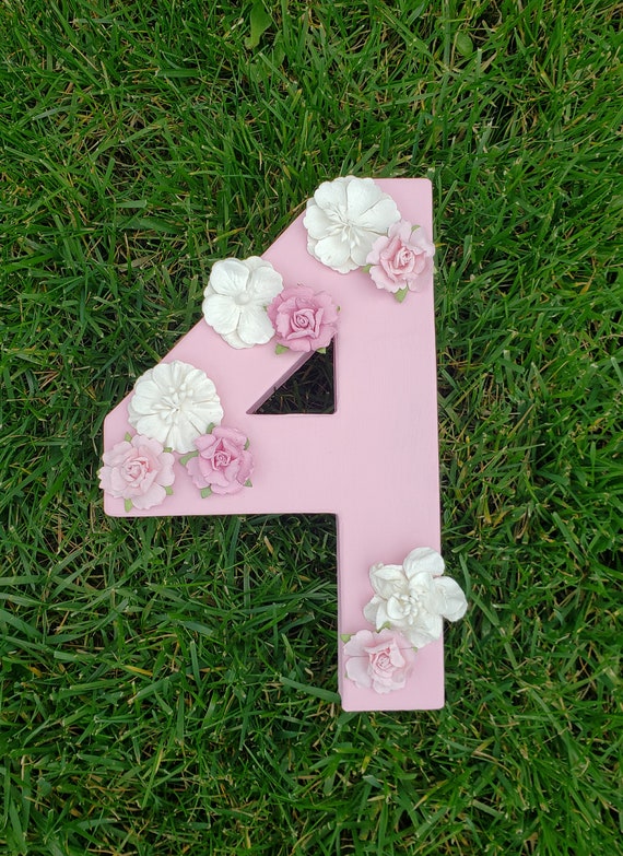 Paper Mache Numbers, Age Photo Prop, Photo Prop, 8 Paper Mache Numbers,  Birthday Decor, First Birthday, Choose Number, Princess Birthday 