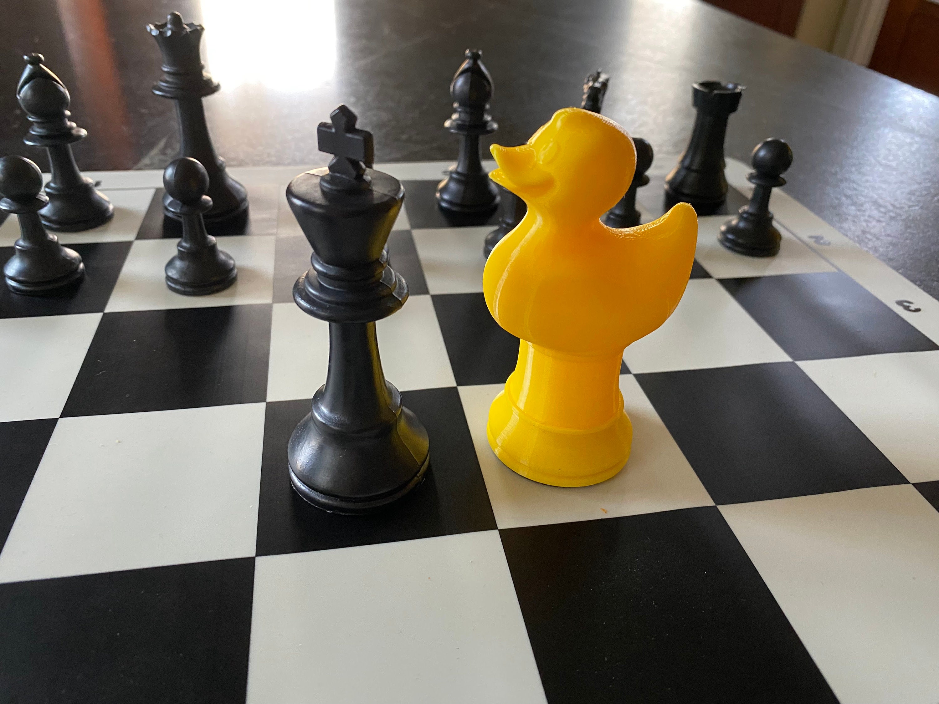 Duck Chess Piece by osbock, Download free STL model