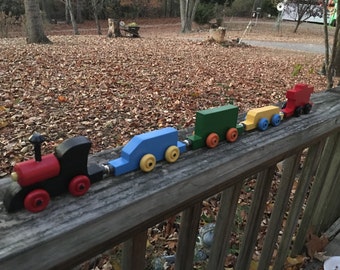 Mini Wooden Train