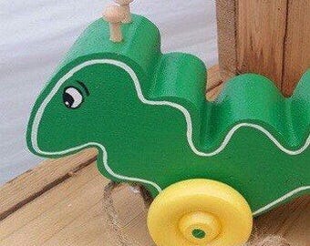 Ira Inch Worm Pull Toy